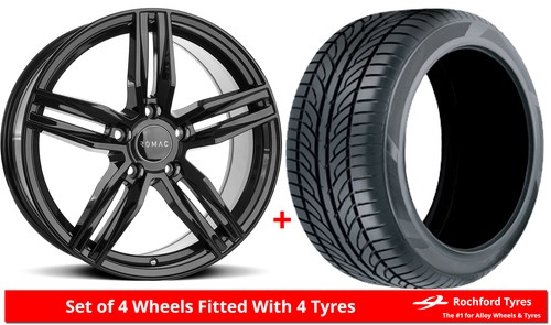 Alloy wheels tyres romac - &,