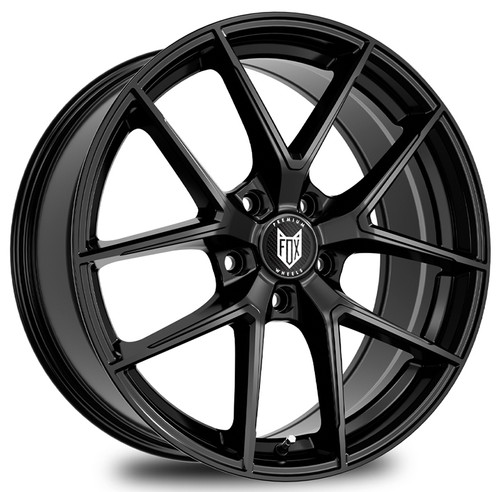 Alloy wheels fox fx5 - wheels, black