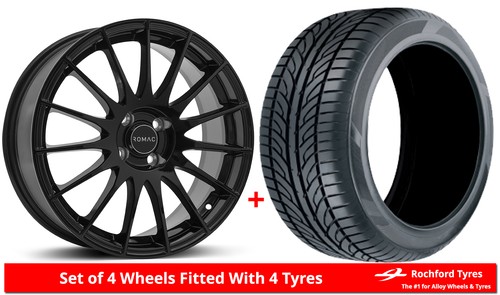 Alloy wheels tyres - 15", romac