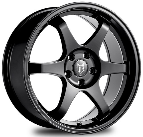 Alloy wheels fox pf5 black - alloy, 17"